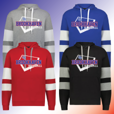 Brookhaven Baseball Stripe Hoodie
